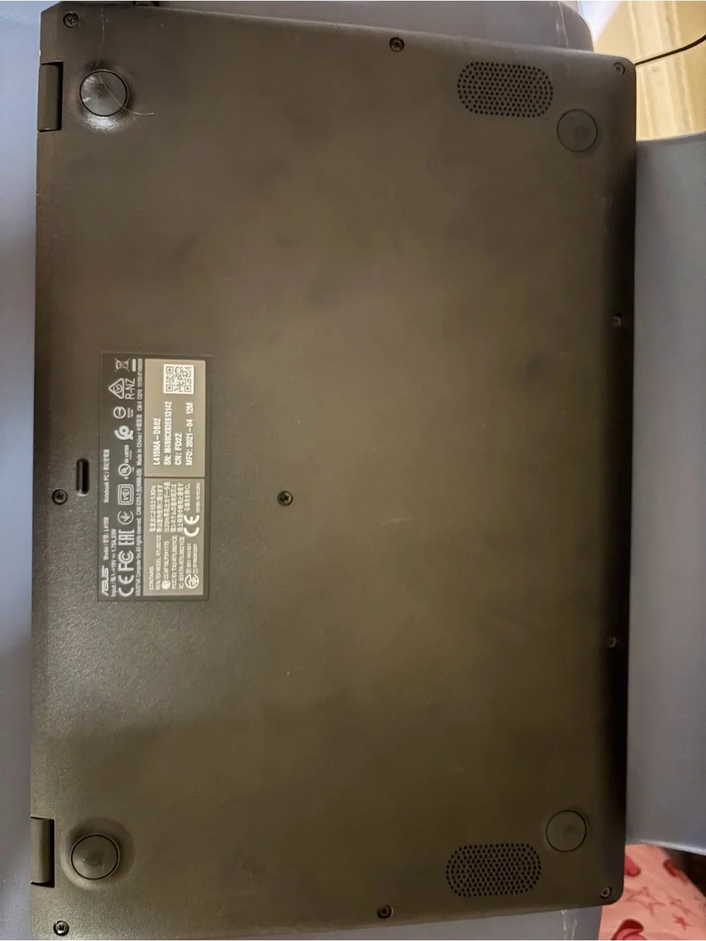 ASUS E410MA 128gb Black Laptop